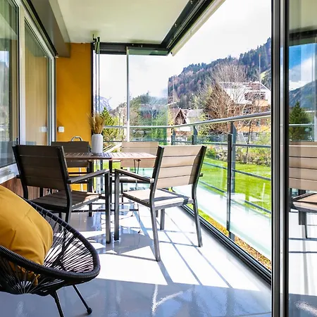 Spirit - Balkon - Bergsicht Apartamento