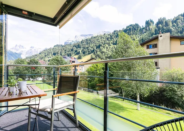 Spirit - Balkon - Bergsicht Engelberg