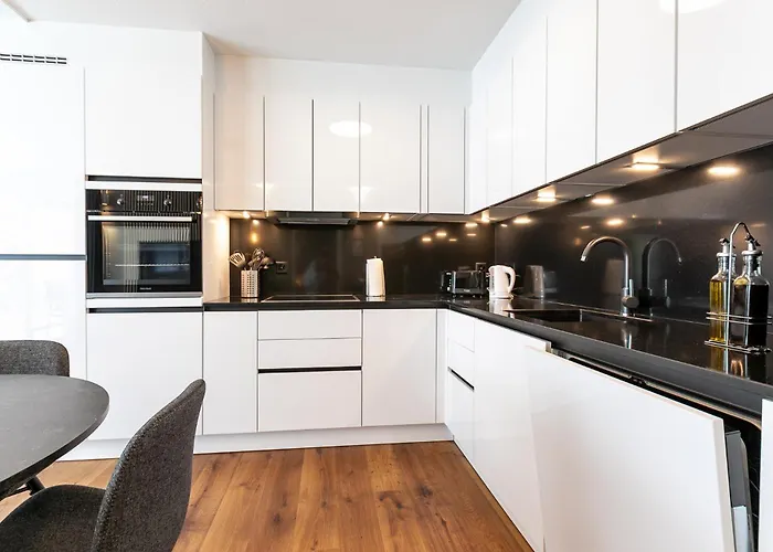 Apartment Spirit - Balkon - Bergsicht