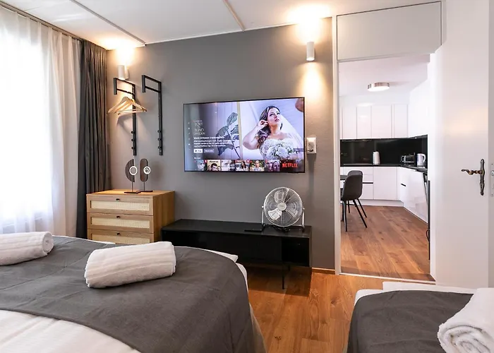 Apartman Spirit - Balkon - Bergsicht Engelberg