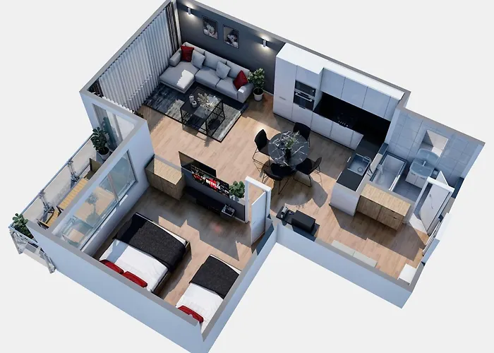 Spirit - Balkon - Bergsicht Apartment *